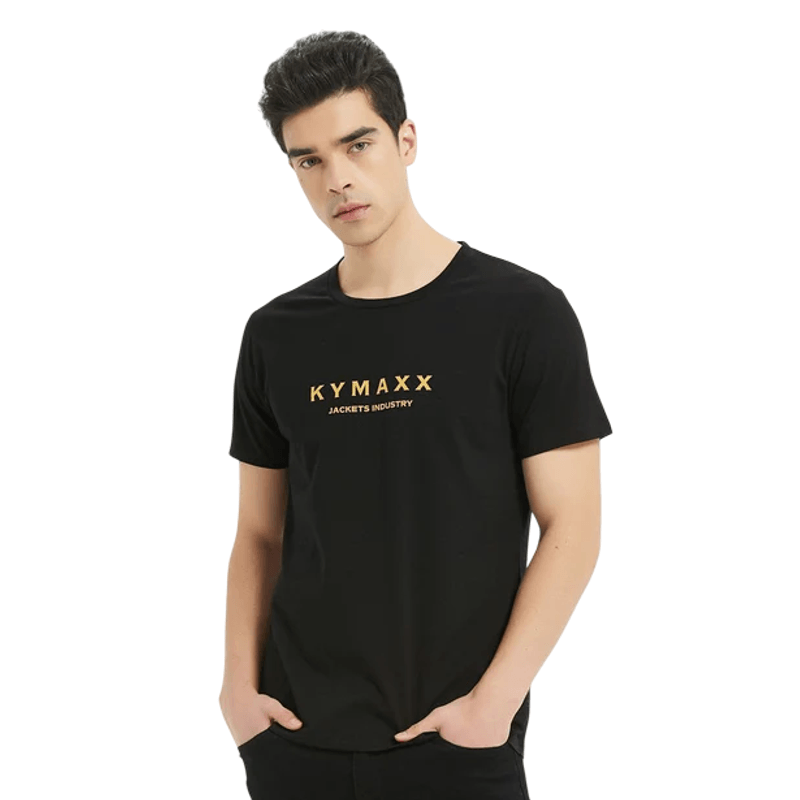 Sport si Outdoor - Echipament Sportiv - Imbracaminte sport - Tricouri sport - Tricou barbati Kymax negru S - Infinity.ro