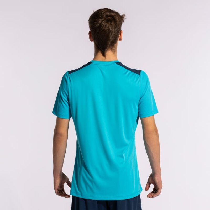 Sport si Outdoor - Echipament Sportiv - Imbracaminte sport - Tricouri sport - Tricou Joma Championship VII turcoaz XS - Infinity.ro