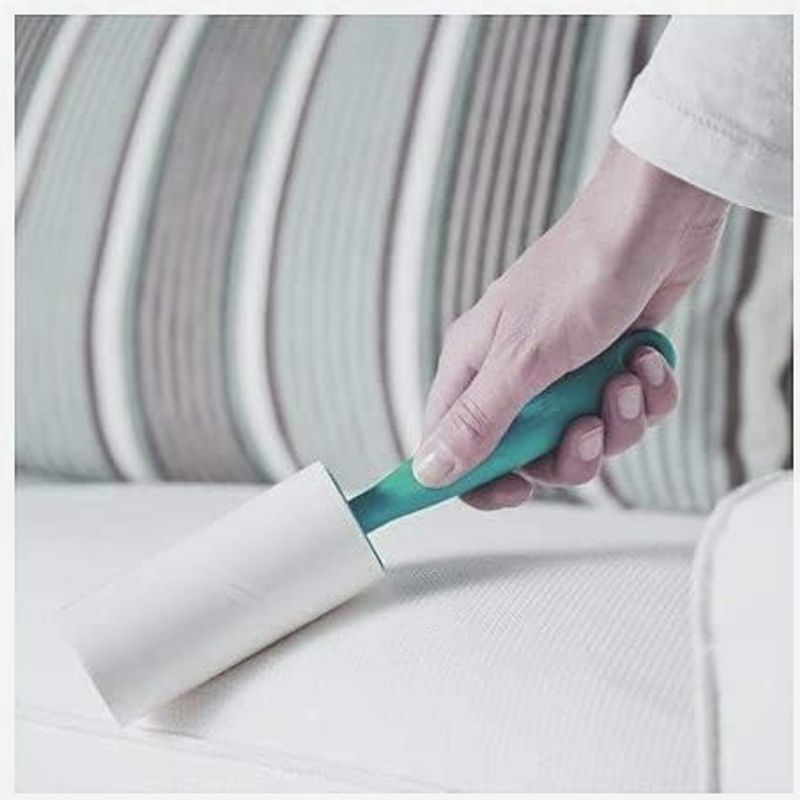 Market - Spalare si intretinere rufe - Produse intretinere textile - Intretinere textile - Set 5 rola adezive, 300 foi, pentru scame si par de animale pentru haine, canapea, covoare si tapiterie - Infinity.ro