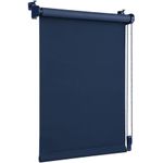 Casa si Gradina - Textile si covoare - Rulouri si jaluzele - Jaluzea tip rulou blackout, 55x160cm, termoizolanta, fara gaurire, pentru dormitor, living, baie - Infinity.ro