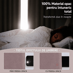 Casa si Gradina - Textile si covoare - Perdele si draperii - Draperii - Set 2 draperii blackout, catifea, 140x145 cm, opacitate 100%, termoizolante fonice pentru dormitor si living, cu inele - Infinity.ro