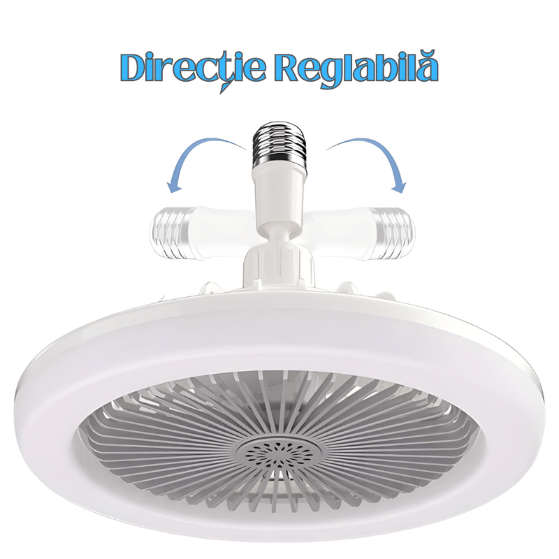 Casa si Gradina - Corpuri si surse de iluminat - Plafoniere, aplice si spoturi - Plafoniera LED, Cu ventilator incorporat si telecomanda, 36W - Infinity.ro