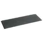 Casa si Gradina - Mobilier - Seturi de mobilier - Seturi bucatarie - Platou servire Atmosphera ardezie, 11x30 cm, negru - Infinity.ro