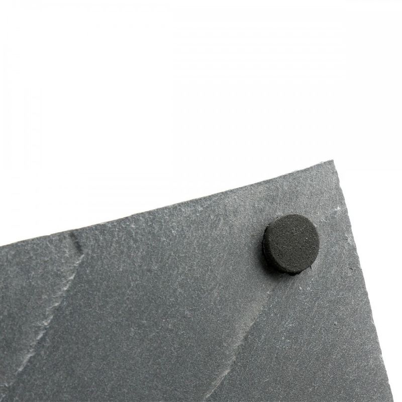 Casa si Gradina - Mobilier - Seturi de mobilier - Seturi bucatarie - Platou servire Atmosphera ardezie, 30x30 cm, negru - Infinity.ro