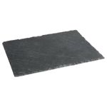 Casa si Gradina - Mobilier - Seturi de mobilier - Seturi bucatarie - Platou servire Atmosphera din ardezie, 32x24 cm, negru - Infinity.ro