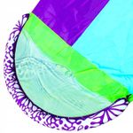Petshop - Accesorii petshop - Jucarii animale - Jucarii educative - Tobogan de apa dublu cu fantana si 2 placi gonflabile incluse, 482x145 cm, multicolor - Infinity.ro