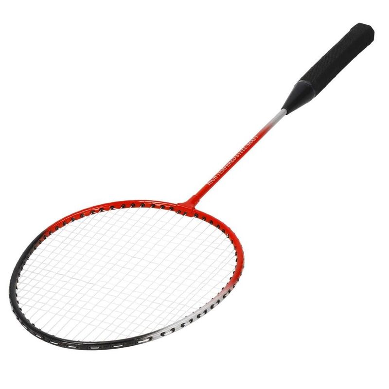 Petshop - Accesorii petshop - Jucarii animale - Jucarii educative - Set badminton 9 piese, 2 rachete metalice, 6 fluturasi si husa, 66 cm, multicolor - Infinity.ro