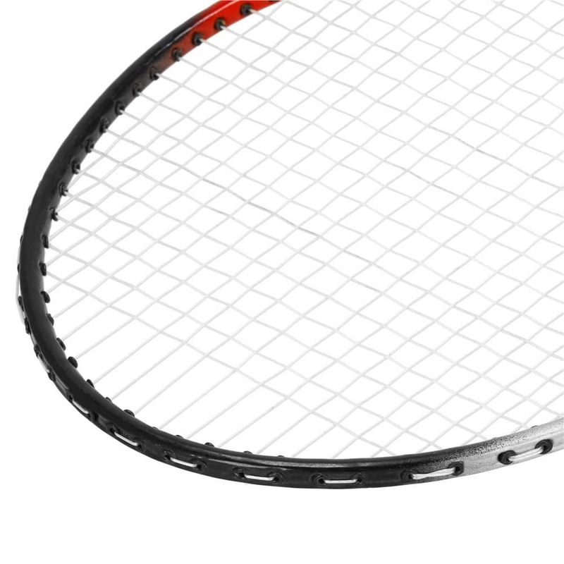Petshop - Accesorii petshop - Jucarii animale - Jucarii educative - Set badminton 9 piese, 2 rachete metalice, 6 fluturasi si husa, 66 cm, multicolor - Infinity.ro