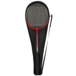 Petshop - Accesorii petshop - Jucarii animale - Jucarii educative - Set badminton 9 piese, 2 rachete metalice, 6 fluturasi si husa, 66 cm, multicolor - Infinity.ro