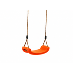 Petshop - Accesorii petshop - Jucarii animale - Jucarii educative - Leagan copii din plastic 41x17x180 cm, rezistent pana la 60 kg, portocaliu - Infinity.ro