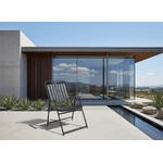 Casa si Gradina - Gradina si terasa - Mobilier exterior - Seturi mobila gradina - Scaun gradina pliabil cu cadru metalic si sezut PP, maxim 110 kg, 63x55x90 cm, negru - Infinity.ro