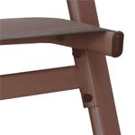 Casa si Gradina - Gradina si terasa - Mobilier exterior - Seturi mobila gradina - Set 2 scaune gradina, cadru metalic, textilene, maxim 120 kg, 92x53x72 cm, maro - Infinity.ro