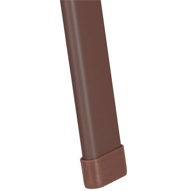 Casa si Gradina - Gradina si terasa - Mobilier exterior - Seturi mobila gradina - Set 2 scaune gradina, cadru metalic, textilene, maxim 120 kg, 92x53x72 cm, maro - Infinity.ro