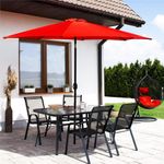 Casa si Gradina - Gradina si terasa - Mobilier exterior - Seturi mobila gradina - Set 2 scaune gradina, cadru metalic, textilene, maxim 120 kg, 92x53x72 cm, negru - Infinity.ro