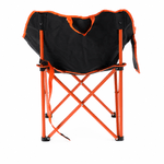 Casa si Gradina - Gradina si terasa - Mobilier exterior - Seturi mobila gradina - Set camping pliabil masa si 2 scaune, cadru otel, material Oxford 600D, 55x47x66 cm, negru - Infinity.ro