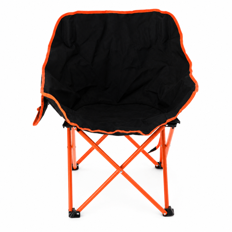 Casa si Gradina - Gradina si terasa - Mobilier exterior - Seturi mobila gradina - Set camping pliabil masa si 2 scaune, cadru otel, material Oxford 600D, 55x47x66 cm, negru - Infinity.ro