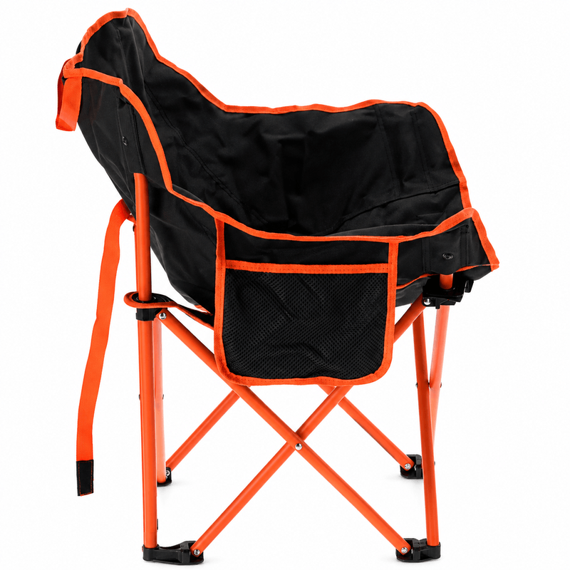 Casa si Gradina - Gradina si terasa - Mobilier exterior - Seturi mobila gradina - Set camping pliabil masa si 2 scaune, cadru otel, material Oxford 600D, 55x47x66 cm, negru - Infinity.ro