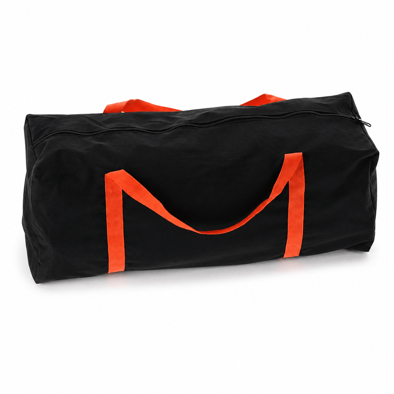 Casa si Gradina - Gradina si terasa - Mobilier exterior - Seturi mobila gradina - Set camping pliabil masa si 2 scaune, cadru otel, material Oxford 600D, 55x47x66 cm, negru - Infinity.ro