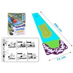 Petshop - Accesorii petshop - Jucarii animale - Jucarii educative - Tobogan de apa cu fantana si placa gonflabila inclusa, 480x71 cm, multicolor - Infinity.ro