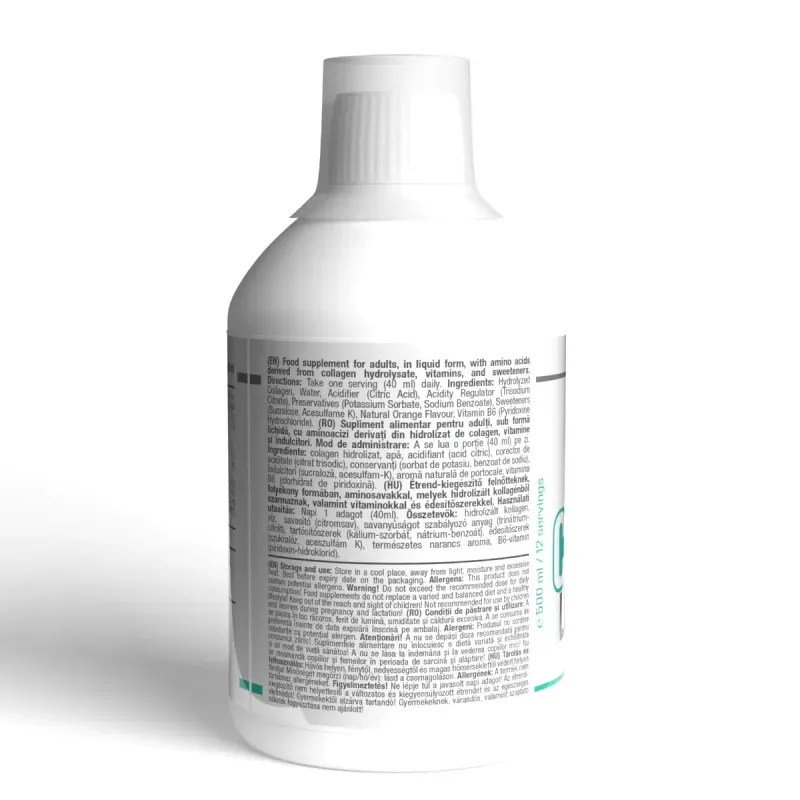 Ingrijire personala si Cosmetice - Sanatate si wellness - Suplimente alimentare - Produse anti-imbatranire si frumusete - Collagen Liquid 50.000 Portocale 500 ml - Infinity.ro