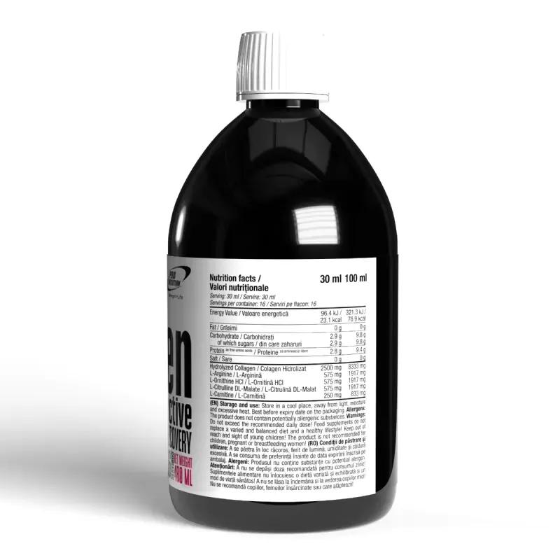 Ingrijire personala si Cosmetice - Sanatate si wellness - Suplimente alimentare - Produse anti-imbatranire si frumusete - Smart Collagen, Struguri, 480 ml - Infinity.ro