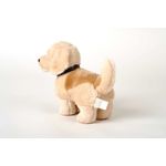 Jucarii, Copii si Bebe - Jucarii si jocuri - Jucarii de plus - Caine de plus Labrador - Golden Retriever cu lesa 23cm nat geo - Infinity.ro