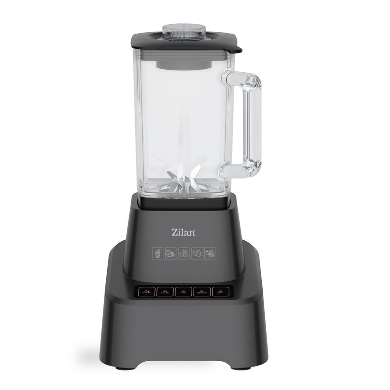 Electronice si Electrocasnice - Electrocasnice bucatarie - Mixere, tocatoare & roboti de bucatarie - Blendere si mini tocatoare - Blender si Tocator electric 2 in 1 ZILAN ZLN4310, Zdrobitor gheata, Vas din sticla, 1.6L, Picioare anti-derapante, 1200W - Infinity.ro