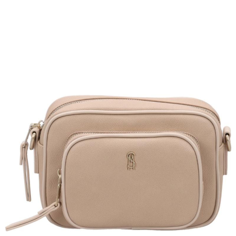 Fashion, accesorii si bijuterii - Femei - Accesorii femei - Genti si rucsacuri femei - Geanta Steve Madden Blillite de culoare bej - Infinity.ro
