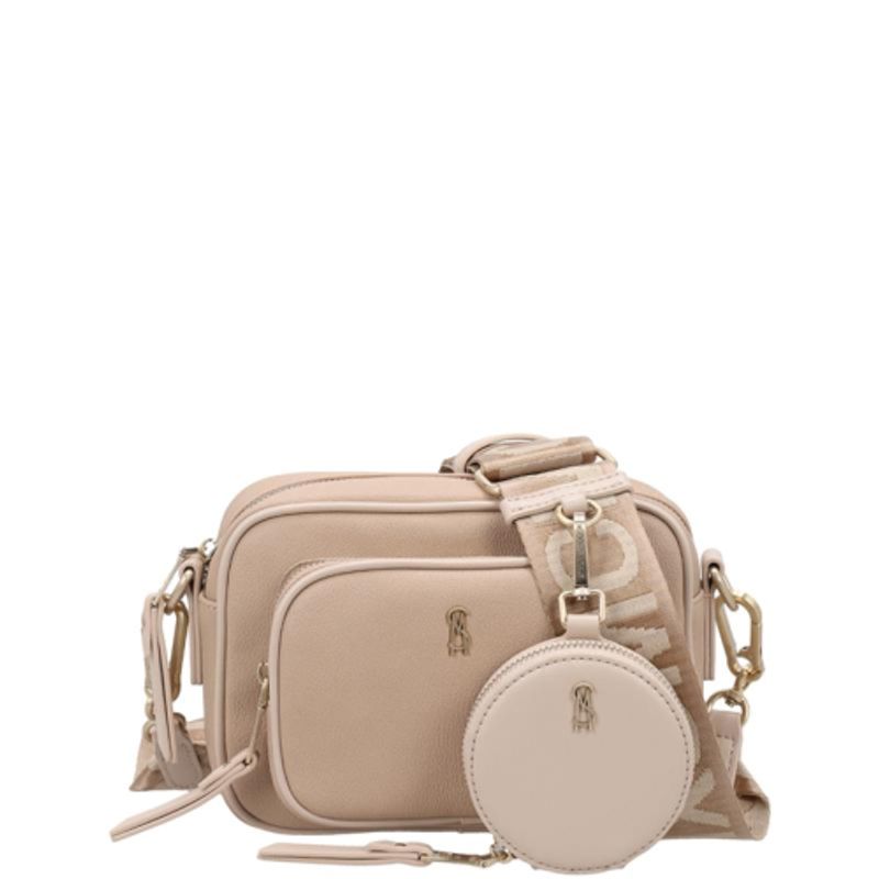 Fashion, accesorii si bijuterii - Femei - Accesorii femei - Genti si rucsacuri femei - Geanta Steve Madden Blillite de culoare bej - Infinity.ro