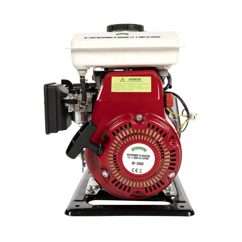 Casa si Gradina - Gradinarit si plante - Instalatii si accesorii pentru irigatii - Pompe apa - Motopompa Micul Fermier 3.5cp 118cc, benzina 4t, racord 1.5", debit 18000l/h - Infinity.ro