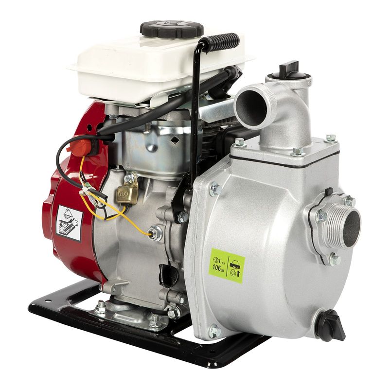 Casa si Gradina - Gradinarit si plante - Instalatii si accesorii pentru irigatii - Pompe apa - Motopompa Micul Fermier 3.5cp 118cc, benzina 4t, racord 1.5", debit 18000l/h - Infinity.ro