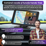 Auto si Moto - Electronice auto - Navigatii GPS - Navigatie auto Ellitiq® ecran HD 7" tactil, GPS, Android Auto & Apple CarPlay wireless, Mirror, Dual Zone,BT/FM/AUX,64GB - Infinity.ro