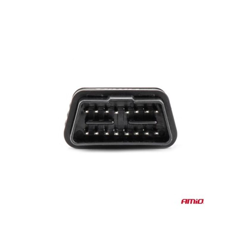 Auto si Moto - Reparatii si depanare - Sisteme de diagnoza - Tester Diagnoza Auto OBD2, Wireless , Buton ON-OFF, Compatibil Android IOS, 12-24V, AMiO - Infinity.ro