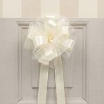 Market - Cadouri - Pungi cadou si accesorii - Funda decorativa pentru evenimente, cu autoformare tulle, ivoire - Infinity.ro
