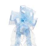 Market - Cadouri - Pungi cadou si accesorii - Funda decorativa pentru evenimente, cu autoformare tulle, bleu - Infinity.ro