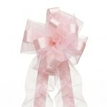 Market - Cadouri - Pungi cadou si accesorii - Funda decorativa pentru evenimente, cu autoformare tulle, roz pastel - Infinity.ro