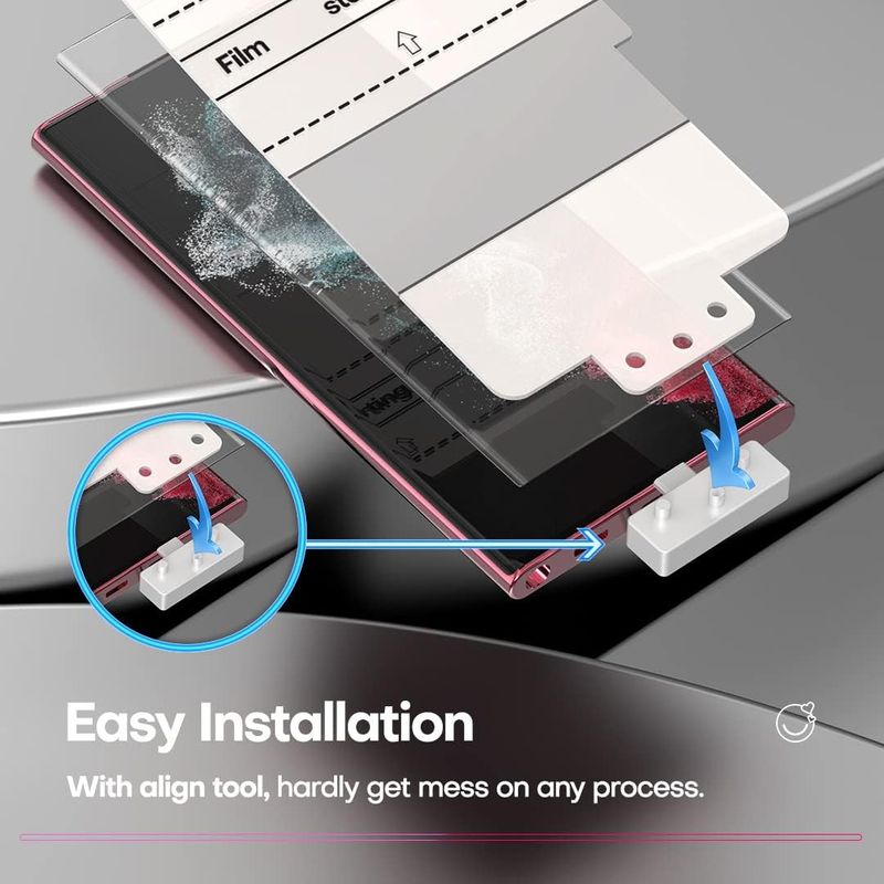Laptop, Telefoane si Tablete - Telefoane mobile si accesorii - Accesorii Telefoane - Folii protectie telefoane - Folii din sticla pentru Samsung Galaxy S22 Ultra set 4 buc, 2 protectii pentru ecran si 2 protectii a camerei - Infinity.ro