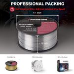 Casa si Gradina - Constructii - Scule electrice si accesorii - Accesorii aparate de sudura - Sarma de sudura 0.9mm, pentru MIG-MAG fara gaz protector, 2 role x 1kg - Infinity.ro