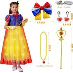 Jucarii, Copii si Bebe - Jucarii si jocuri - Jucarii de rol - Masti si costume copii - Costum carnaval cu leduri printesa Cenusareasa 4-6 ANI - Infinity.ro
