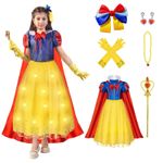 Jucarii, Copii si Bebe - Jucarii si jocuri - Jucarii de rol - Masti si costume copii - Costum carnaval cu leduri printesa Cenusareasa 4-6 ANI - Infinity.ro
