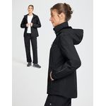 Fashion, accesorii si bijuterii - Femei - Imbracaminte femei - Jachete si geci femei - Jacheta neagra usoara de primavara pentru femei, respirabila, M - Infinity.ro