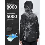 Fashion, accesorii si bijuterii - Femei - Imbracaminte femei - Jachete si geci femei - Jacheta neagra usoara de primavara pentru femei, respirabila, M - Infinity.ro