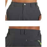 Fashion, accesorii si bijuterii - Barbati - Imbracaminte - Pantaloni barbati - Pantaloni 3/4 gri inchis sport pentru barbatii, usori, respirabili, 3XL - Infinity.ro