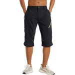 Fashion, accesorii si bijuterii - Barbati - Imbracaminte - Pantaloni barbati - Pantaloni 3/4 gri inchis sport pentru barbatii, usori, respirabili, 3XL - Infinity.ro