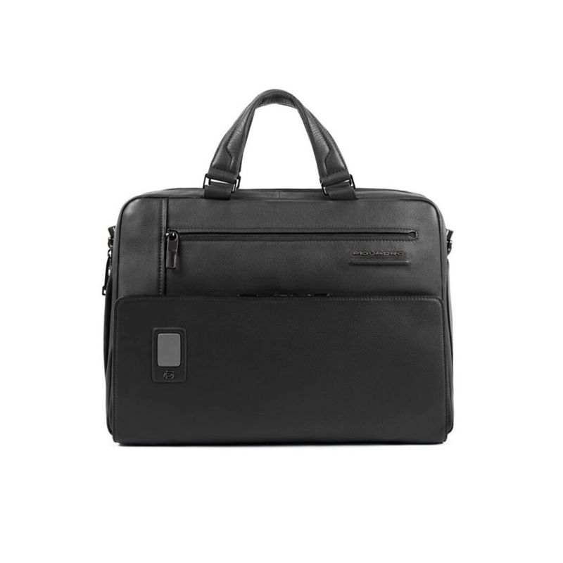 Fashion, accesorii si bijuterii - Barbati - Accesorii barbati - Genti si rucsacuri barbati - Geanta pentru laptop din piele Piquadro CA5108AO Negru 40 x 31 x 12 cm - Infinity.ro