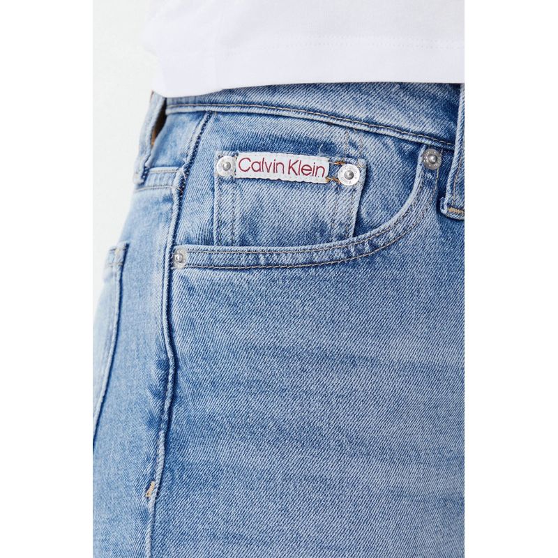 Fashion, accesorii si bijuterii - Femei - Imbracaminte femei - Pantaloni femei - Blugi dama Calvin Klein Jeans J20J225148 Albastru W25-L28 US - Infinity.ro
