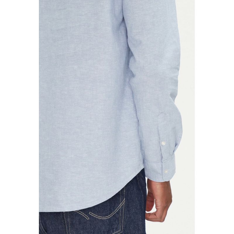 Fashion, accesorii si bijuterii - Barbati - Imbracaminte - Camasi barbati - Camasa barbati Tommy Jeans DM0DM20876 XL INTL Albastru deschis - Infinity.ro