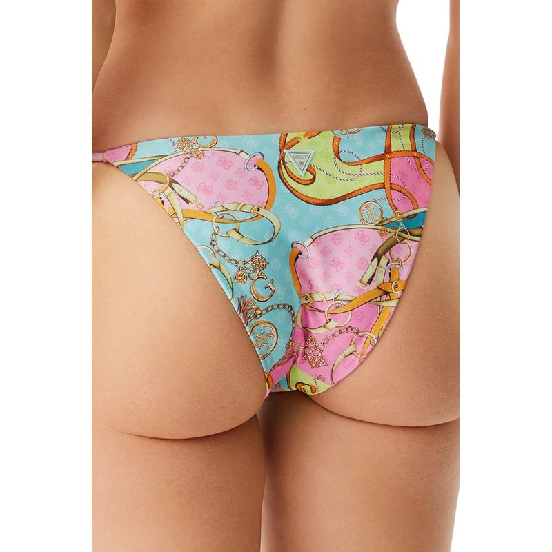 Fashion, accesorii si bijuterii - Femei - Lenjerie si pijamale femei - Costume de baie femei - Costum de baie din doua piese Guess E5GJ19KCR12 XS INTL Multicolor - Infinity.ro