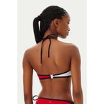 Fashion, accesorii si bijuterii - Femei - Lenjerie si pijamale femei - Costume de baie femei - Costum de baie din doua piese Tommy Hilfiger UW0UW05816 Multicolor M INTL - Infinity.ro
