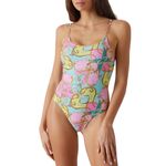 Fashion, accesorii si bijuterii - Femei - Lenjerie si pijamale femei - Costume de baie femei - Costum de baie intreg Guess E5GJ21 Multicolor XS INTL - Infinity.ro